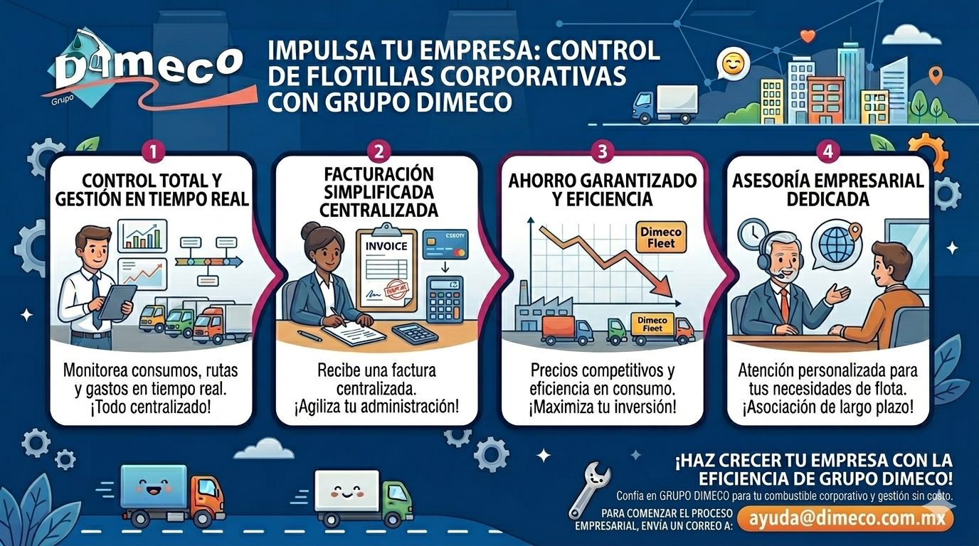 Tu repostaje es seguro y eficiente con Grupo Dimeco